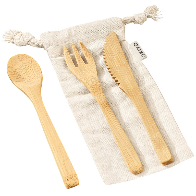 Okiyo Nakama Bamboo Cutlery Set