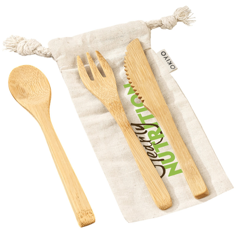 Okiyo Nakama Bamboo Cutlery Set
