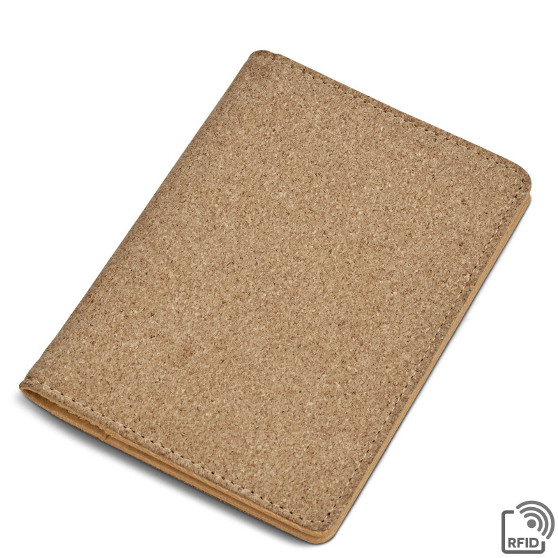 Okiyo Bouken Cork Passport Holder