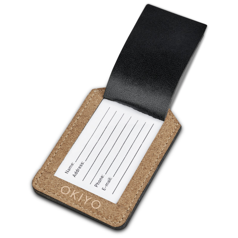 Okiyo Bouken Cork Luggage Tag