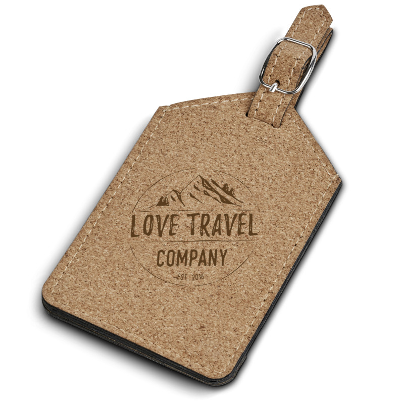 Okiyo Bouken Cork Luggage Tag