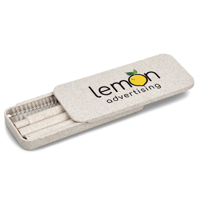 Okiyo Saiko Wheat Straw Straw Set