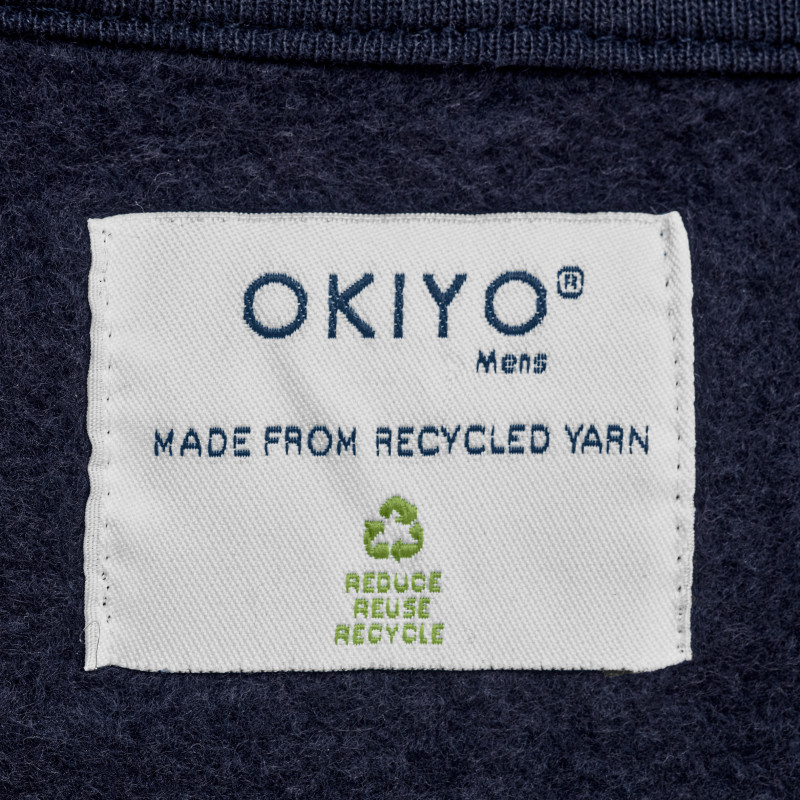 Mens Okiyo Kaizen Recycled Hooded Sweater