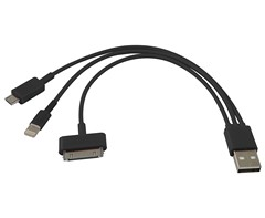 USB Data Transfer & 3-in-1 Charger