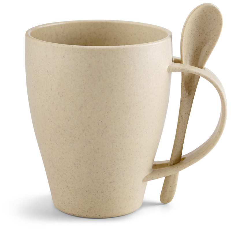 Okiyo Kawai Wheat Straw Mug Set - 350ml