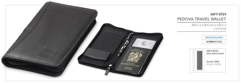 Pedova Travel Wallet