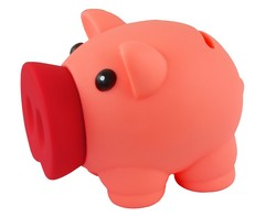Rubber Piggy Bank