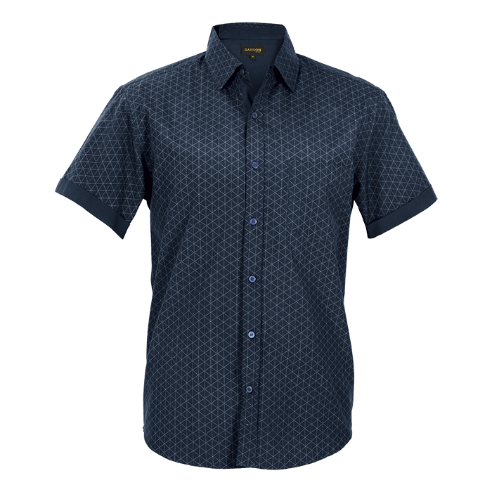 Claremont Lounge Shirt Short Sleeve Mens