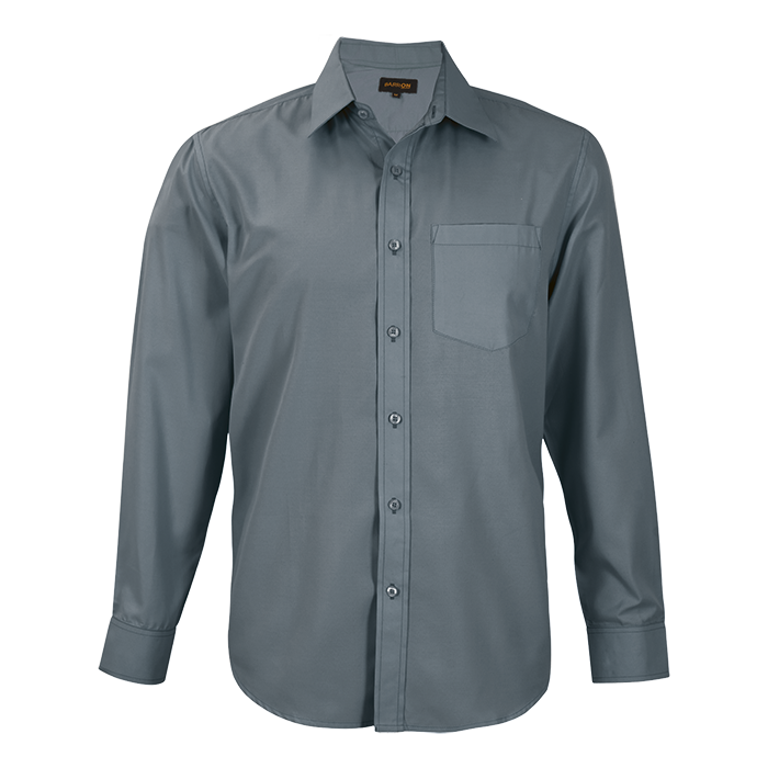 Easy Care Lounge Shirt Long Sleeve Mens