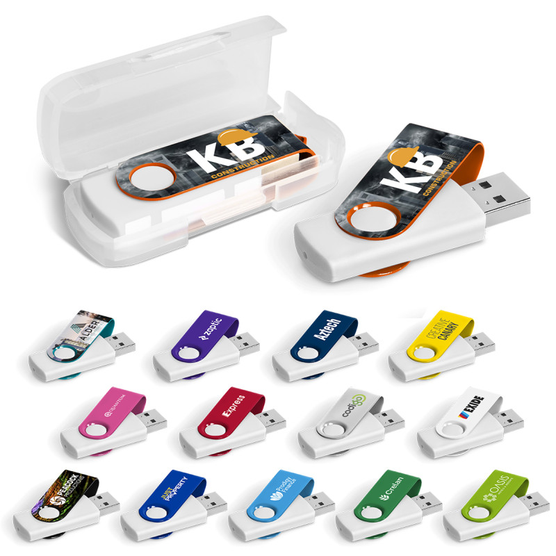 Axis Gyro White Memory Stick - 32Gb 