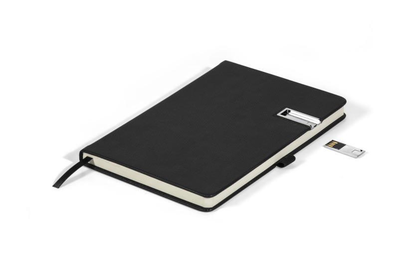 Cypher A5 Hard Cover USB Notebook - 8GB