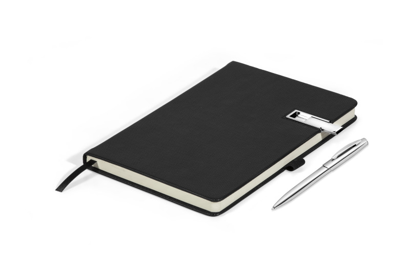 Cypher A5 Hard Cover USB Notebook - 8GB