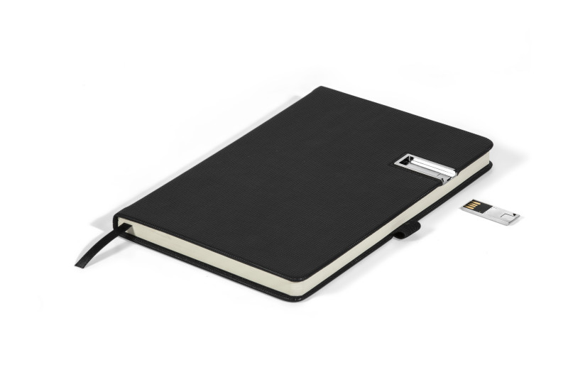 Cypher A5 Hard Cover USB Notebook - 8GB