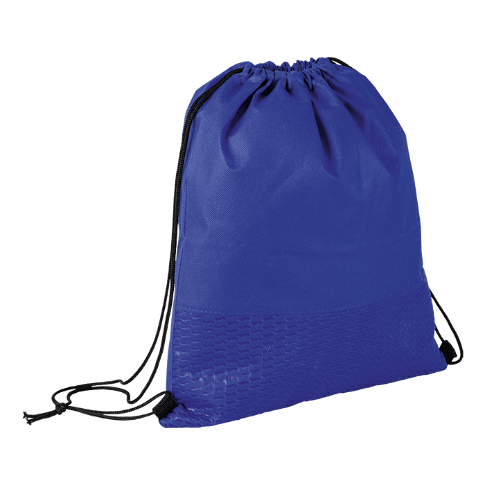 Wave Design Drawstring Bag Non-Woven