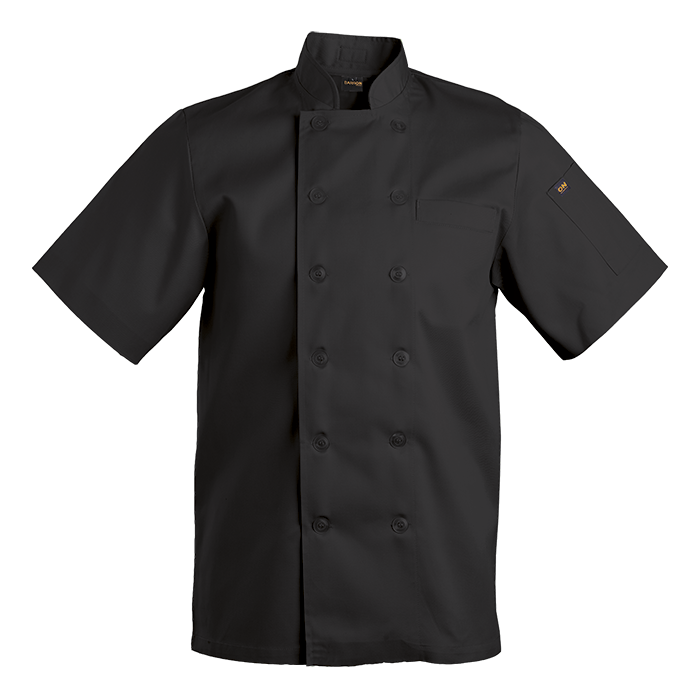 Savona Short Sleeve Chef Jacket Mens