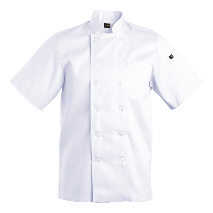 Savona Short Sleeve Chef Jacket Mens