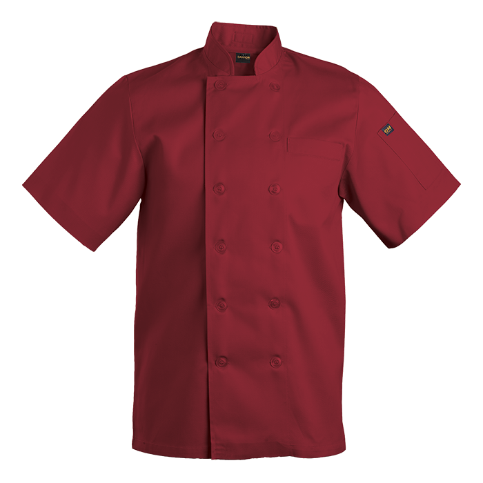 Savona Short Sleeve Chef Jacket Mens