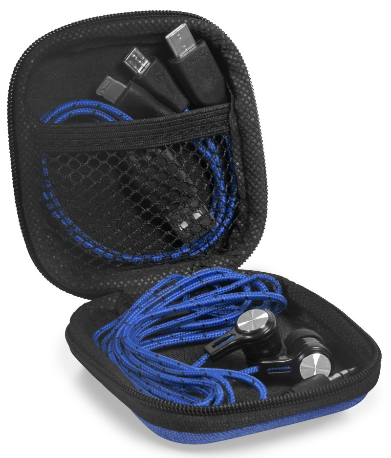 Orleans 3-In-1 Connector Cable & Earbuds