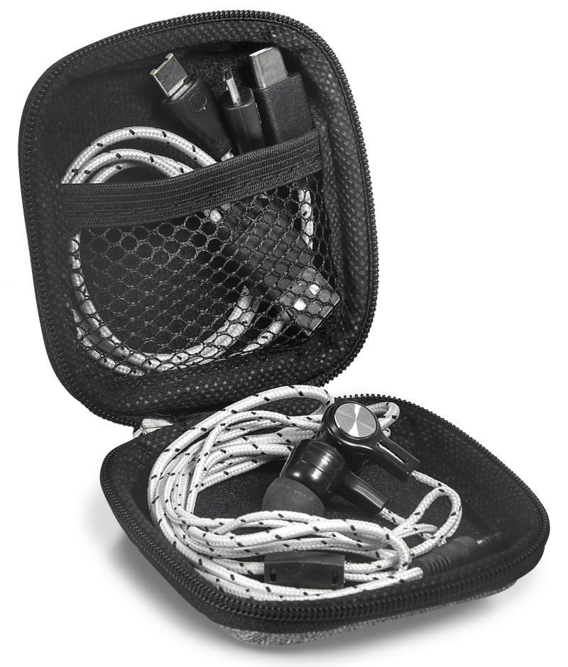 Orleans 3-In-1 Connector Cable & Earbuds