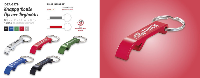 Altitude Snappy Bottle Opener Keyholder