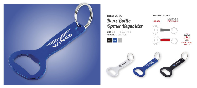 Altitude Boris Bottle Opener Keyholder