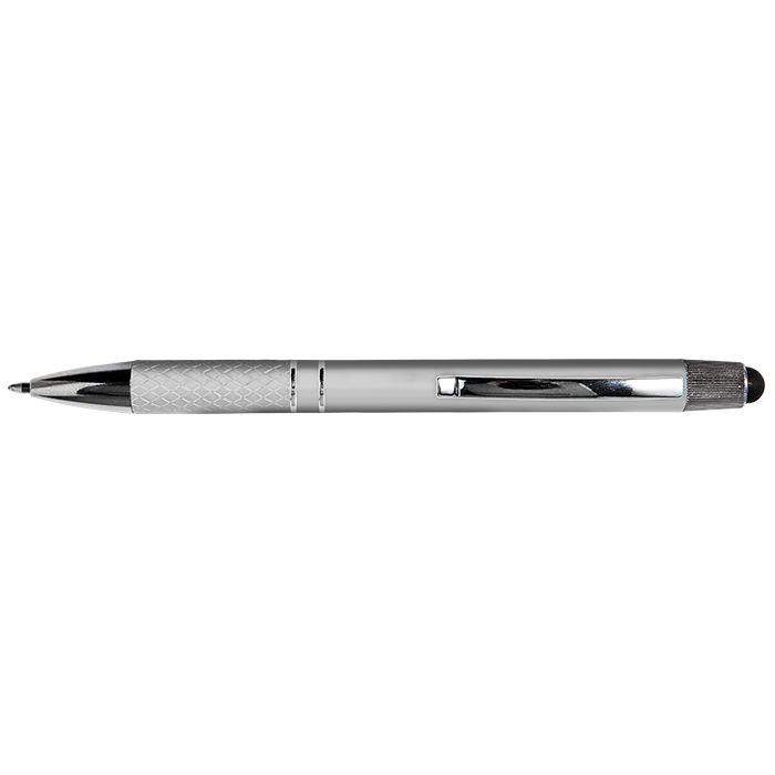 Aluminium Ballpoint Pen With Black Stylus
