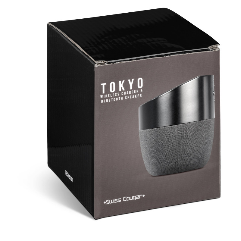 Swiss Cougar Tokyo Wireless Charger & Bluetooth Speaker