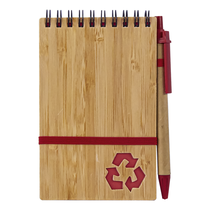 Bamboo Notebook With Pen