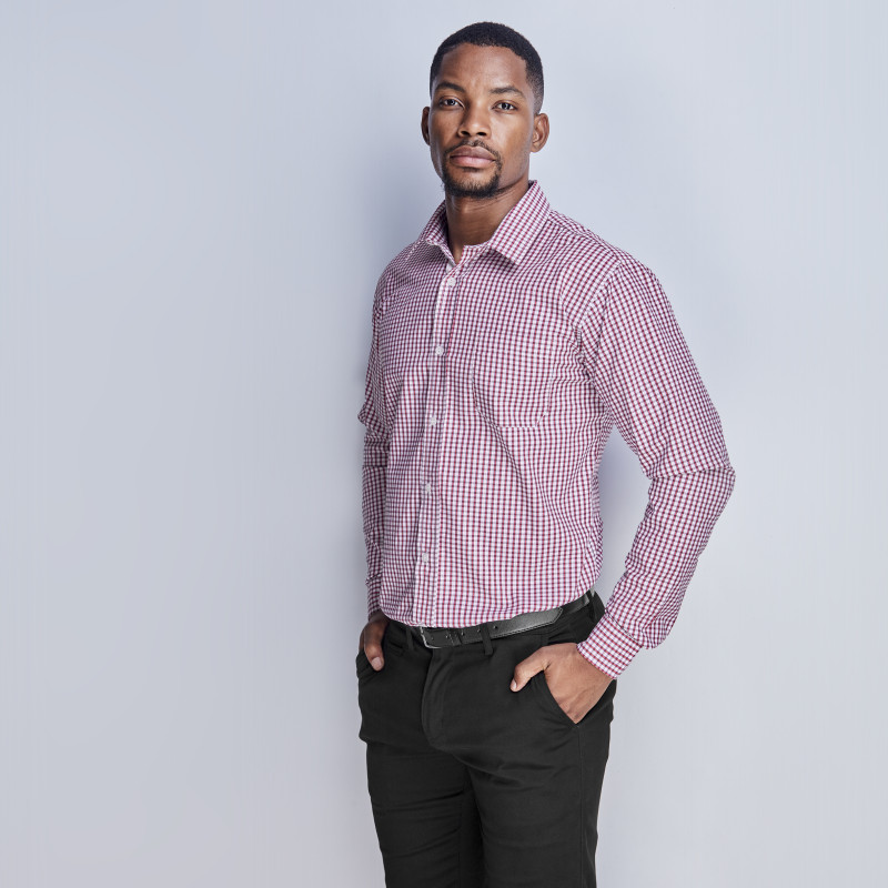 Mens Long Sleeve Kenton Shirt